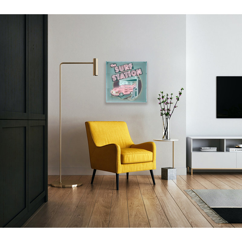 Enseigne néon rétro Woody 30 x 30