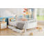 Lit plateforme simple en bois