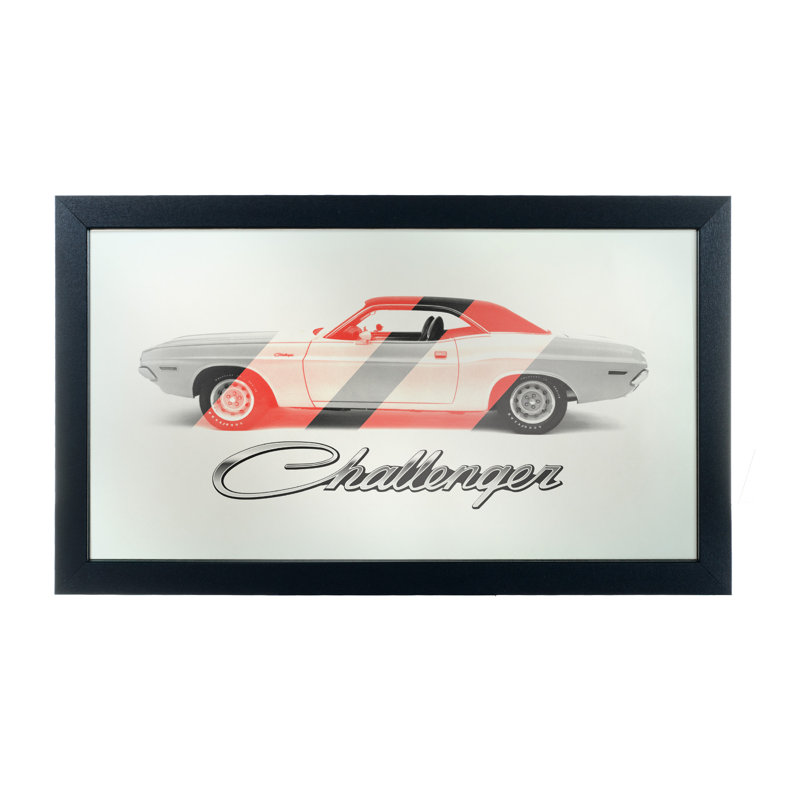 Dodge Challenger Rectangle Mirror