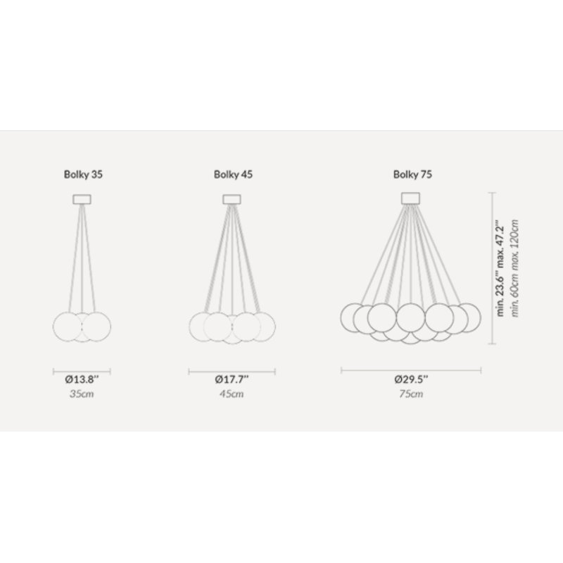 Lustre sphère 9 lumières, Noir, H 24 po x l 16 po x P 16 po, Étain