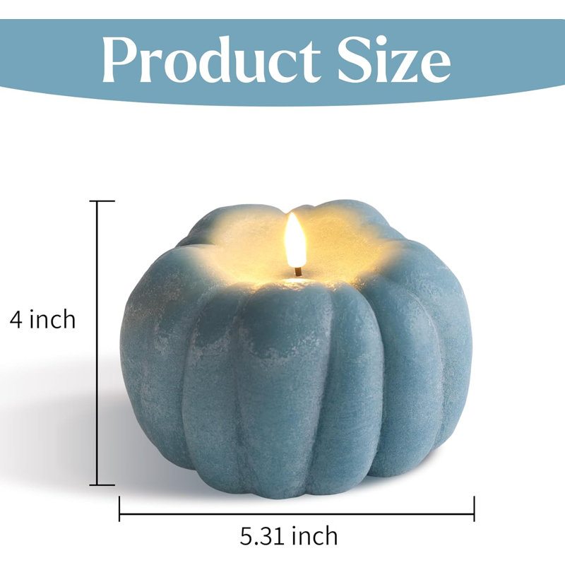 Pumpkin Flameless Candle