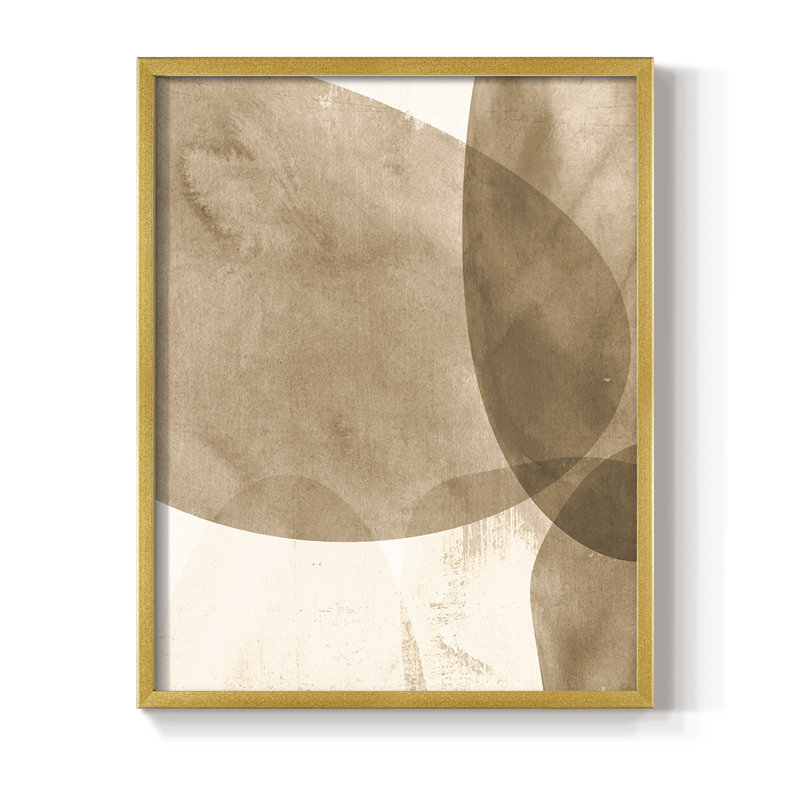 Neutral Object I Framed Print - Solid Wood, 28" H x 22" W