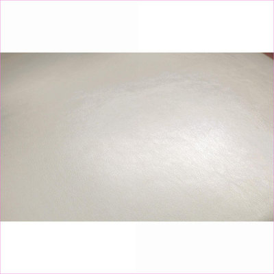 Ensemble de 2 fauteuils de bar de 25 pouces, sièges rembourrés en tissu blanc cassé avec pieds en chêne brun foncé pour adultes