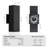 2-Pack Outdoor Wall Light Fixture, Dusk To Dawn Exterior Wall Sconce, Modern Up & Down Porch Light Outdoor Wall, Black Square Exterior Lighting