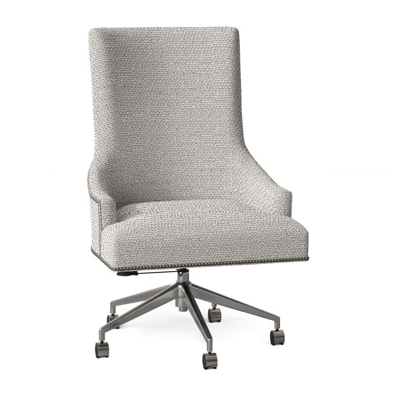 Ashton Swivel Task Chair, Perigold Arigato Balsamic, Nails, Nickel