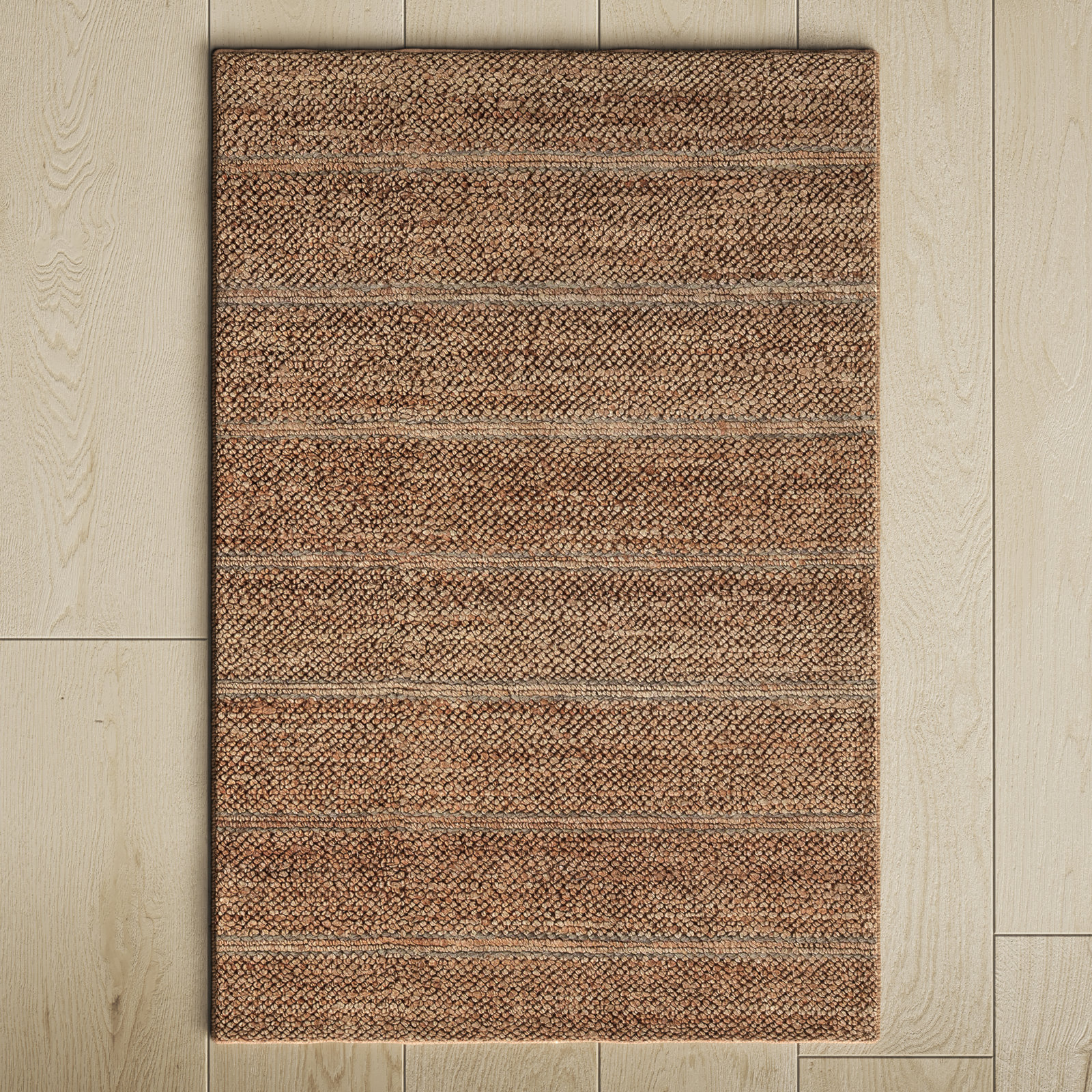 Beamond Handmade Jute / Sisal Brown Rug, Rectangle 8' x 10'