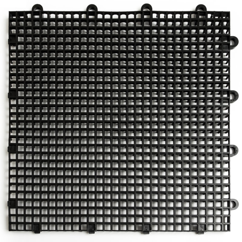 Paquet de 25 tuiles confort, Noir