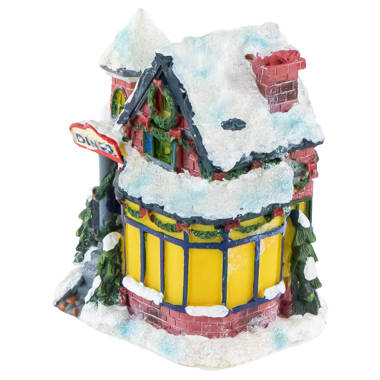 Northlight 11-Piece LED Lighted Theater and Shops Christmas Village Display  Set 