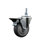 4 Inch_Thermoplastic Rubber 12MM Threaded Stem Caster with Brake