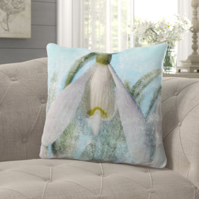 Joyner Flower Throw Pillow