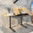 Electric Height Adjustable Drafting Draft Desk Drawing Table Desk Tiltable Tabletop