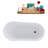 59.1'' x 28.3'' Freestanding Soaking Acrylic Bathtub-66366123