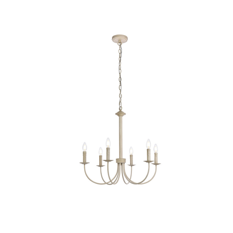 Arkyn Chandelier, 89" H x 26" W x 26" D, Weathered Dove