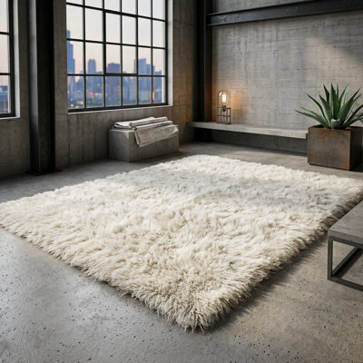 Tapis en laine Stylsih Flokati