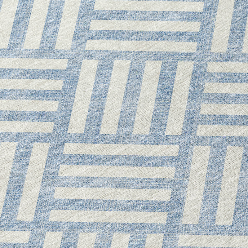 Kinslee Geometric Rug, Rectangle 1'8" x 2'6"