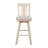 Derene Swivel Solid Wood Counter Stool-43743878