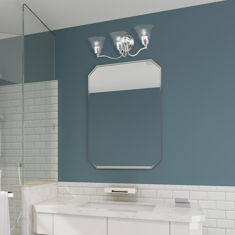 Ellerkamp 3 - Light Dimmable Vanity Light, Polished Chrome