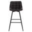 Upholstered Counter Stool with Metal Frame-61601232