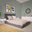 Microfiber Unicoloured Duvet Cover Set with Pillow Shams