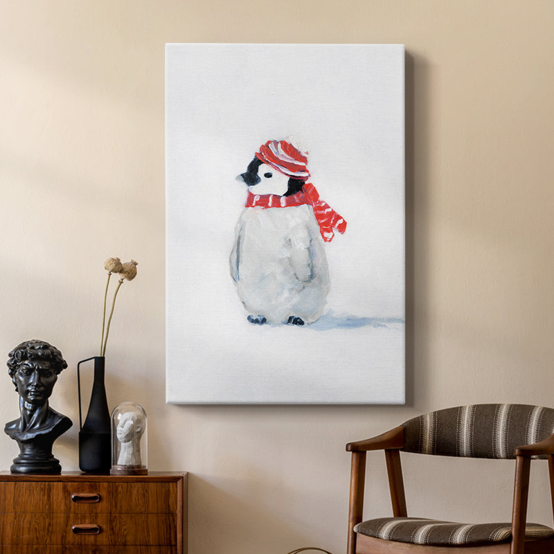 Penguin Play II - galerie sur mesure, H 18 po x l 12 po