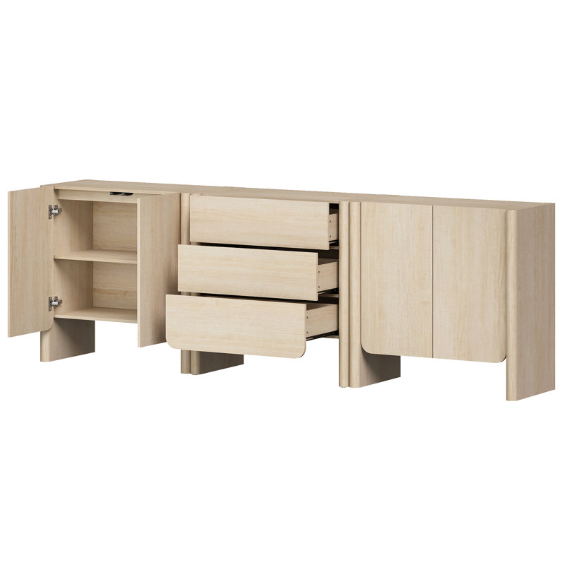 Meuble télé Glorian Modern French Modular, Beige