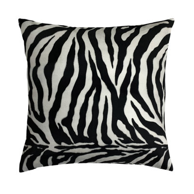 Housse et insert de coussin carré en fausse fourrure