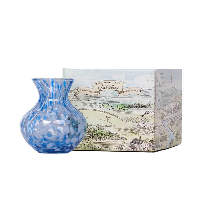 Puro 6" Vase, Blue