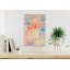 White On Blue Painting