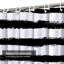 Rideau de douche à rayures horizontales avec 12 crochets-798024395