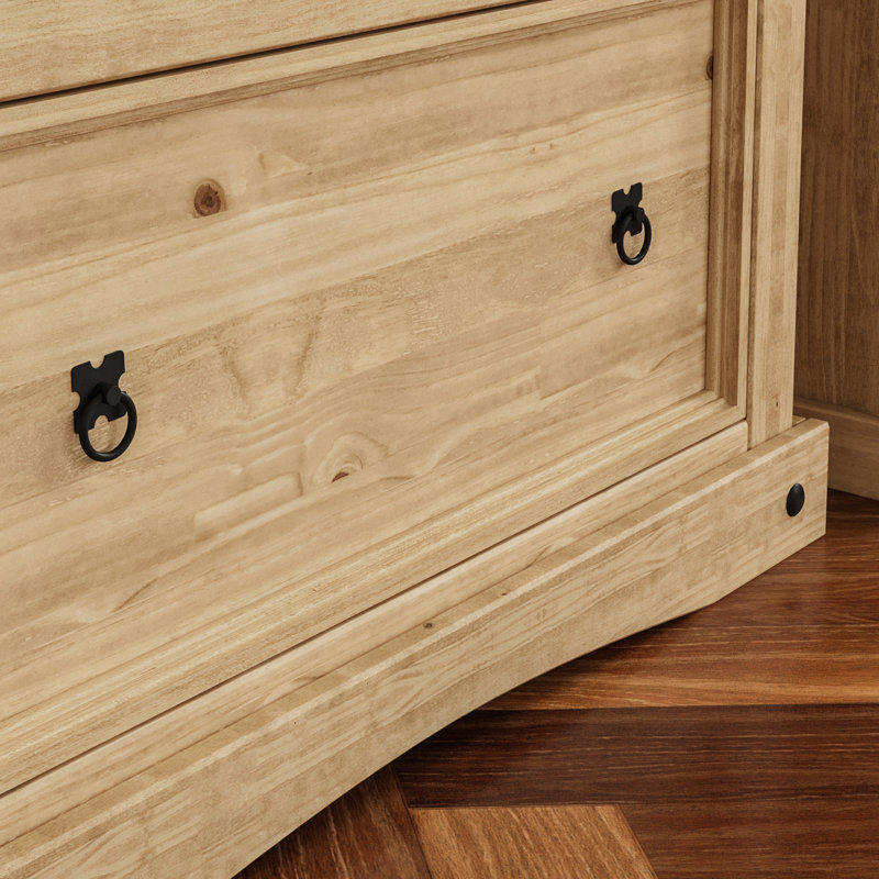 Harold Solid Wood Piece Bedroom Set