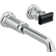 Invari® Single-Handle Wall-Mount Lavatory Faucet - Less Handle