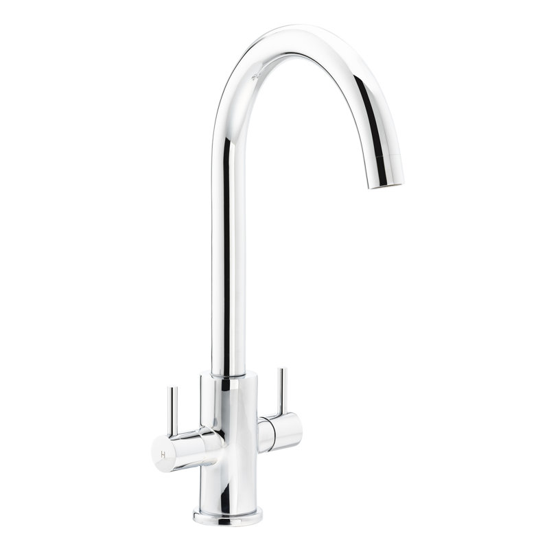 Abode Marido Dual Lever Mixertap, Chrome