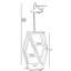 Lampe sur pied Luro