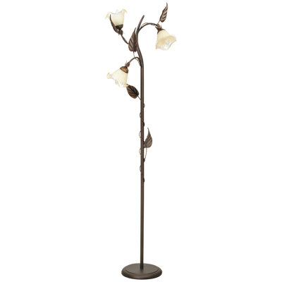 Dolphin 172cm Brown Novelty Floor Lamp