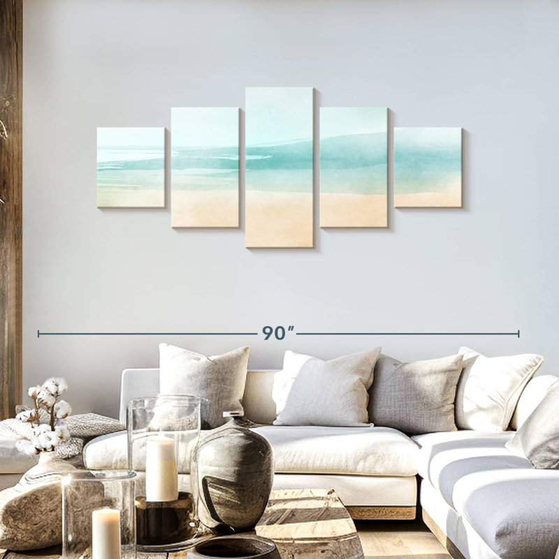 Avery Beach Water, 30" H x 68" W