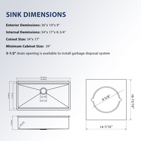 Dimensions du produit