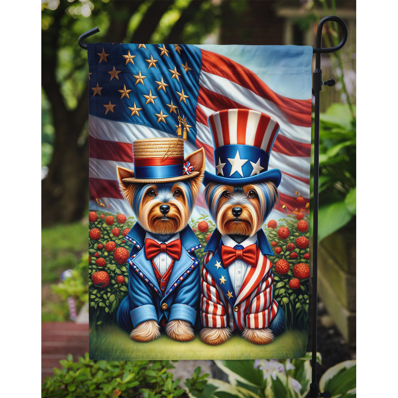Drapeau All American Garden, Yorkshire Terrier