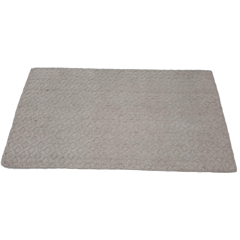 Nobu Geometric Area Rug in Light Gray