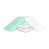 Mint/White/Gull Gray selected