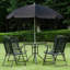 Vigil 4 - Person Patio Dining Set with Round Table-15973117