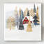 «Christmas Chalet I» par Victoria Borges - peinture sur toile-1501262439