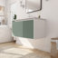 Meuble-lavabo simple 35,6 po avec plateau en céramique Kersaint