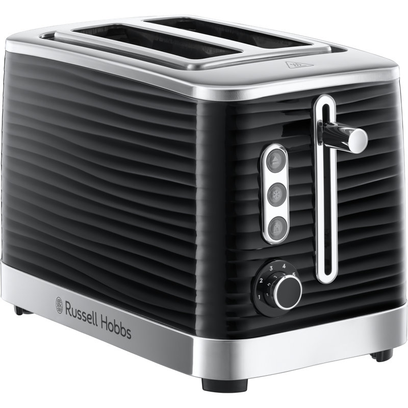 Russell Hobbs Inspire 2 Slice Toaster, Black