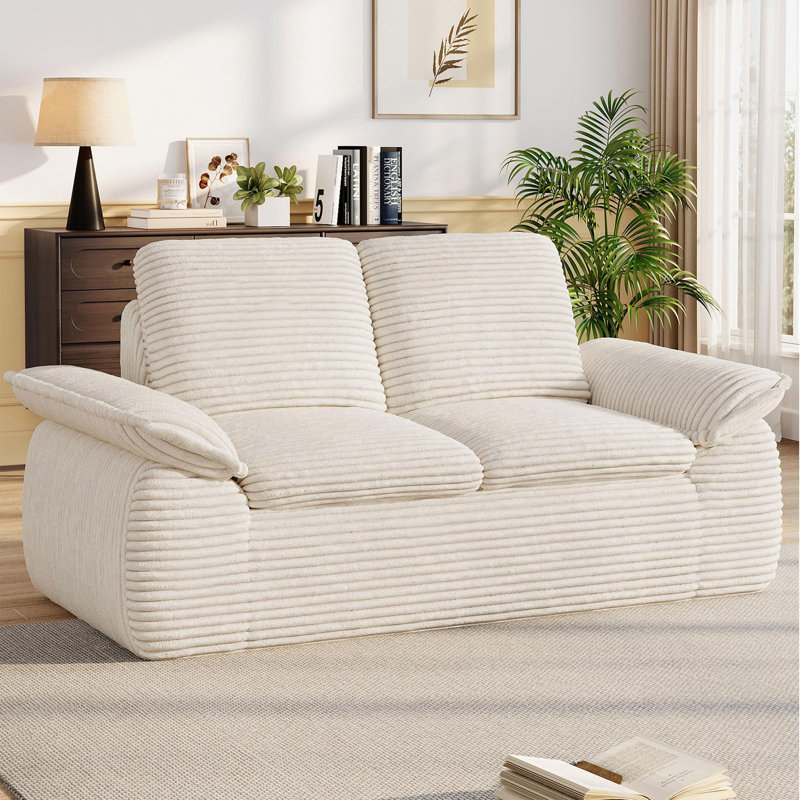 Canapé 71 po Cloud, Beige