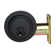 Modern Single Cylinder Deadbolt For 1-3/8" To 2-1/8" Door Unlacquered Brass Finish
