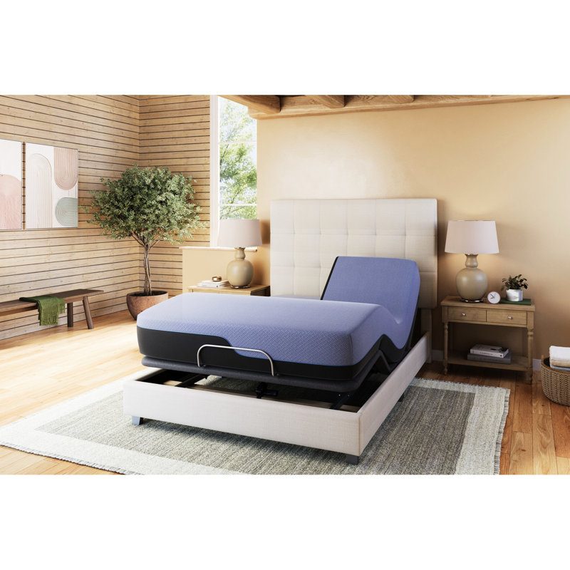 Grand matelas 12 po avec matériaux respirants et longévité pour un lit de taille, confort maximal