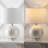 Romy Crystal and Shell Bedside