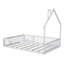 Lit plateforme avec garde-corps Wood House-270198526