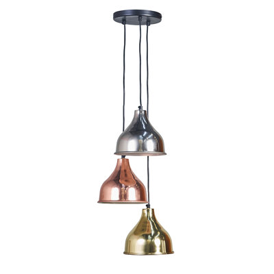 3 - Light Painted Cluster Pendant