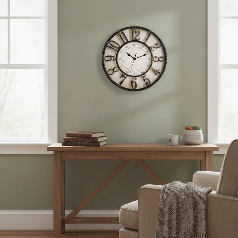 Metal Wall Clock